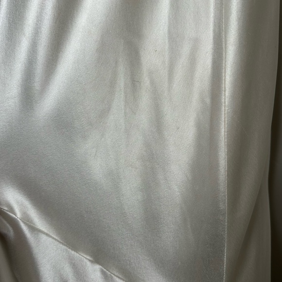 Theia Couture Jean Ivory Satin Wedding Gown - Picture 11 of 16